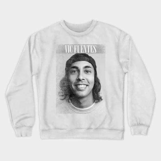 Vic Fuentes Crewneck Sweatshirt by partikelir.clr